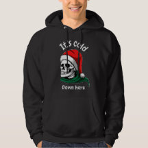 Es ist kalt hier unten Kapuzenpullover