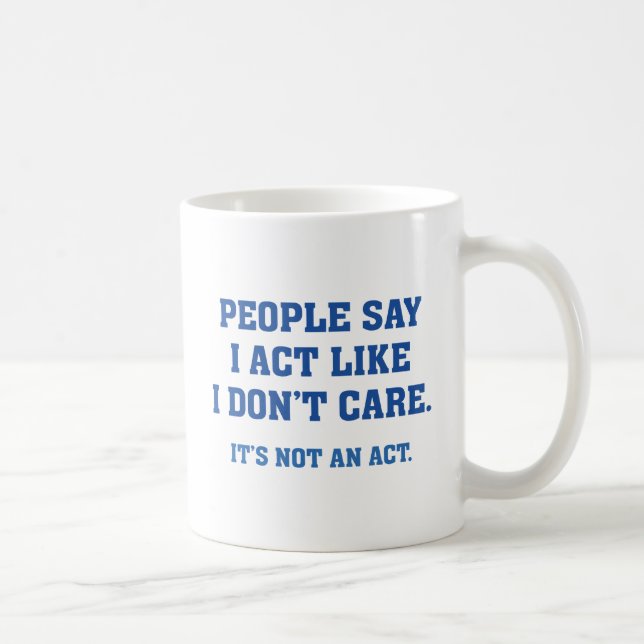 Es ist kein Akt Kaffeetasse (Rechts)