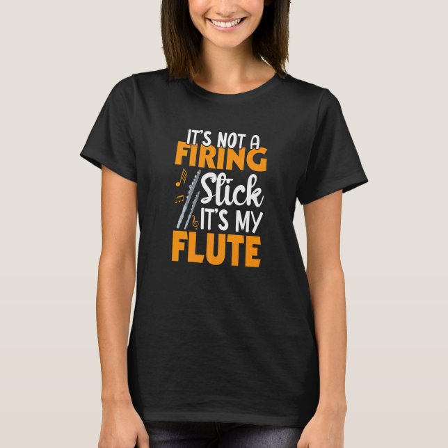 Es ist kein brennender Flute Player Flutist Music T-Shirt (Vorderseite)