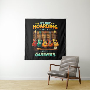 Es ist kein Hamstern, wenn es Gitarren sind Wandteppich