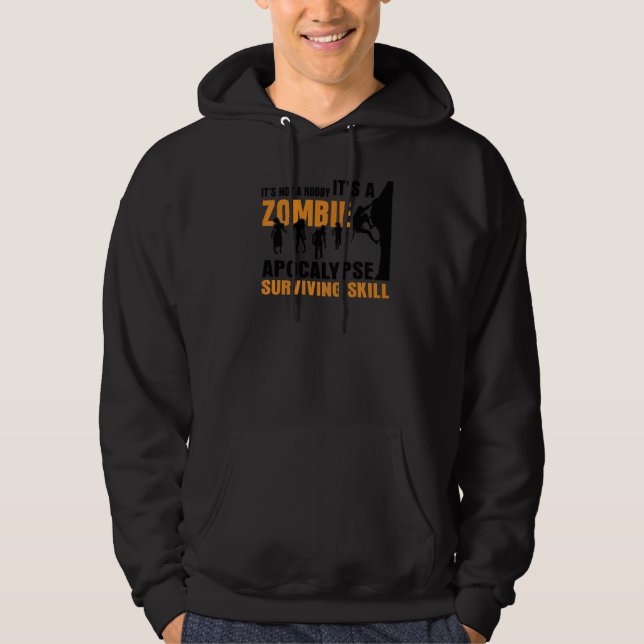 Es ist kein Hobby, es ist eine Zombie-Apokalypse-F Hoodie (Vorderseite)