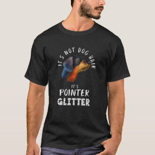 Es ist kein Hundehaar, es ist Glitzer-Spaß, Hund-Q T-Shirt