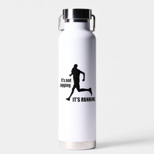 Es ist kein Joggen, es läuft Trinkflasche