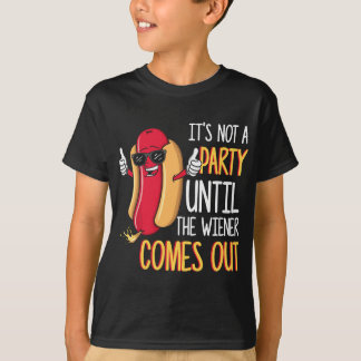 Es ist kein Party, bis die Dackel herauskommt - Fu T-Shirt