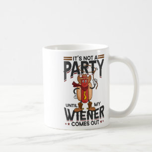 Es ist kein Party, bis meine Dackel nicht lustig i Kaffeetasse
