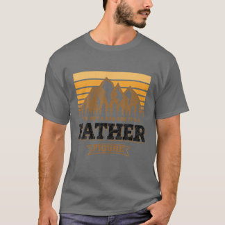 Es ist kein Vater, sondern ein Vater, der sich in  T-Shirt