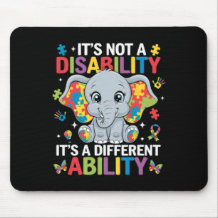 Es ist keine Behinderung, sondern eine andere Fähi Mousepad