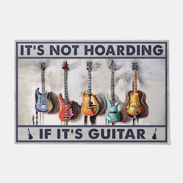 Es ist keine Heuchelei, wenn es Gitarre ist. Fußmatte (Vorderseite)