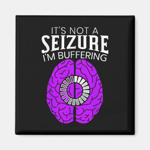 Es ist keine Seizure im pufferenden Epilepsie-Bewu Magnet