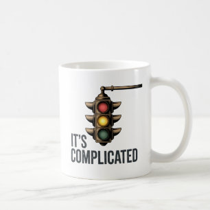 Es ist kompliziert   Gemischte Signale & Dating-Hu Kaffeetasse