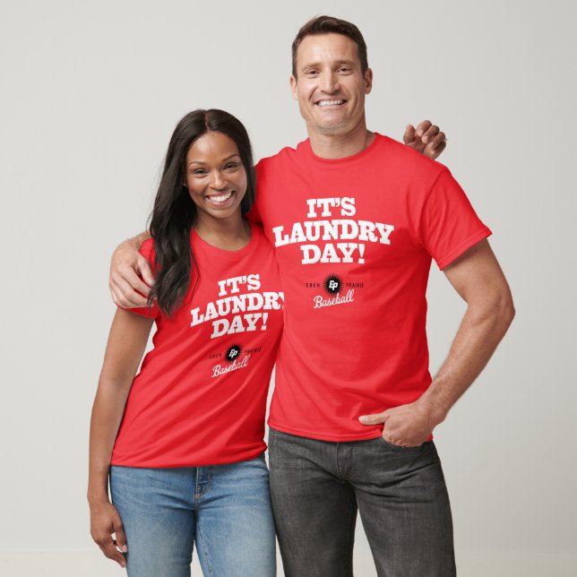 ES IST LAUNDRY DAY! - EP Baseball Dark Bkgd T-Shirt (Unisex)