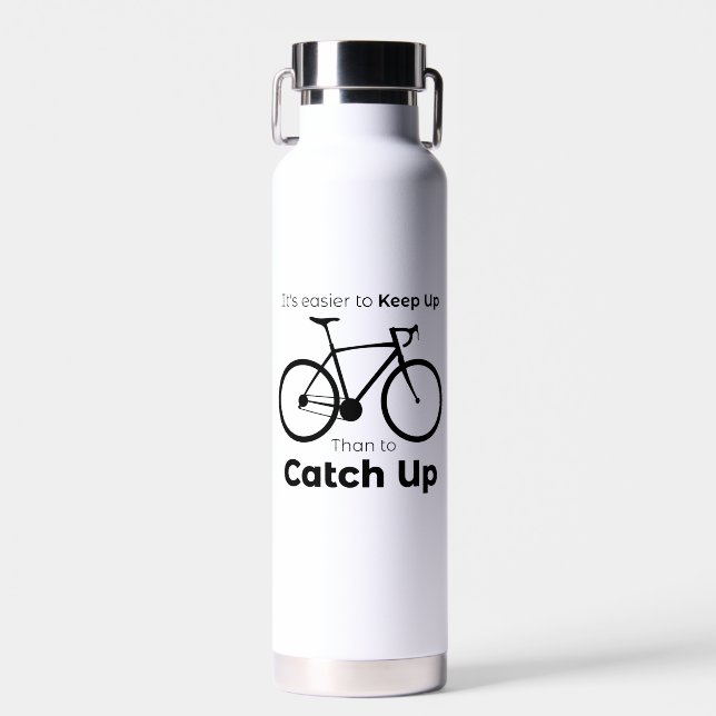 Es ist leichter, Behalten, als das Radfahren aufzu Trinkflasche (Vorne)