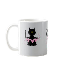 ES IST LIEBE! Funny Black Cat Tasse