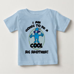 Es ist lustig, dass ich ein großer Bruder sein wer Baby T-shirt