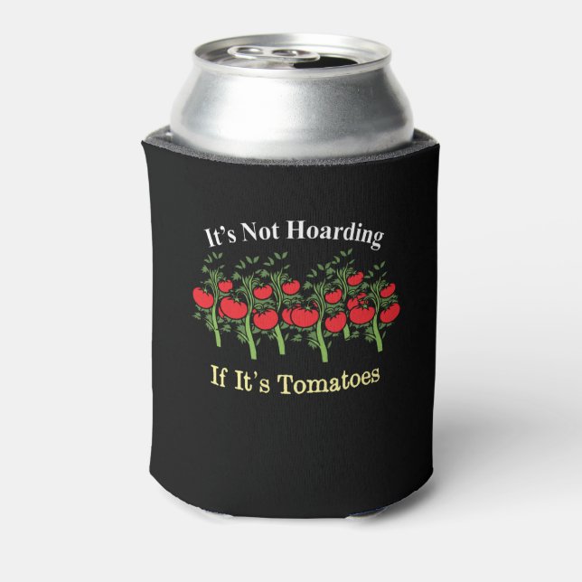 Es ist lustig, nicht zu hassen, wenn es Tomaten is Dosenkühler (Kanne Rückseite)