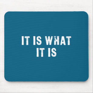 Es ist lustig, was es Zitat Mousepad