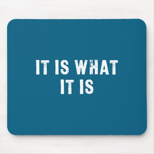 Es ist lustig, was es Zitat Mousepad (Vorne)