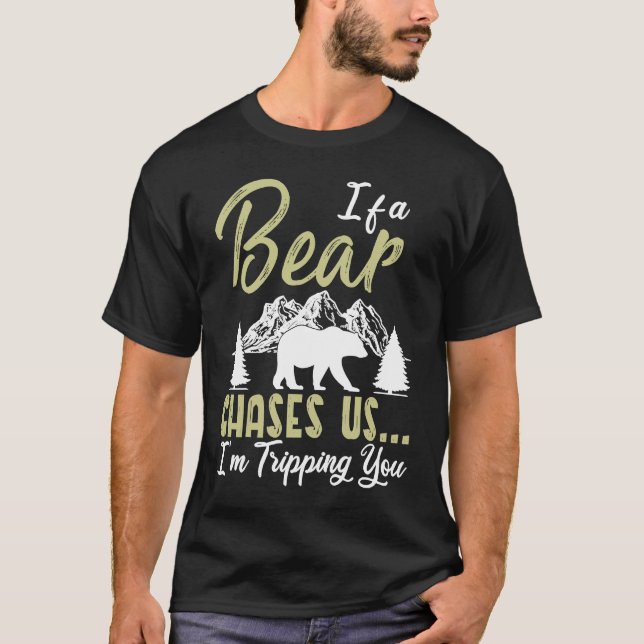 Es ist lustig, wenn ein Bär kommt... ich reise dic T-Shirt (Vorderseite)