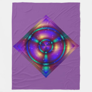 ES IST MAGIC Apopphysis Fraktal I + Ihre Idee Fleecedecke