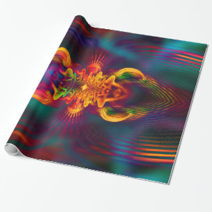 ES IST MAGIC Apopphysis Fraktal II + Ihre Idee Geschenkpapier