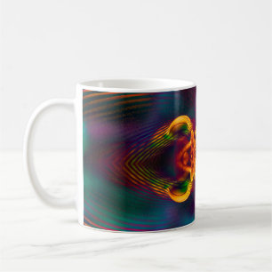 ES IST MAGIC Apopphysis Fraktal II + Ihre Idee Kaffeetasse