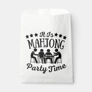 Es ist Mahjong Party Zeit Funny mahjong Geschenktütchen