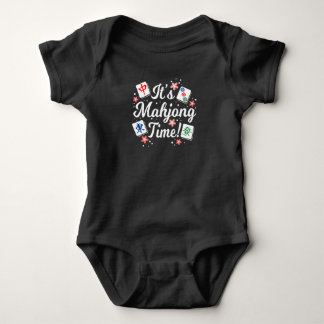 Es ist Mahjong Zeit für alle Mahjong Queens & PLay Baby Strampler