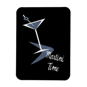 Es ist Martini-Zeit! Magnet