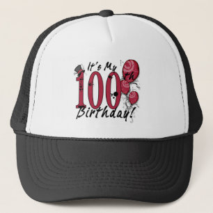 Es ist mein 100. Geburtstagsgrungel Truckerkappe