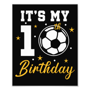 Es ist mein 10. Geburtstag, 10. Geburtstag, 10. Fotodruck