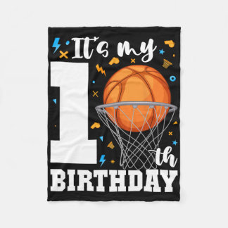 Es ist mein 10. Geburtstag Sketll Zehn Jahre alter Fleecedecke