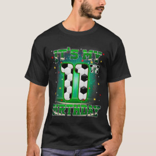 Es ist mein 11. Geburtstag Junge Fußball 11 Jahre T-Shirt
