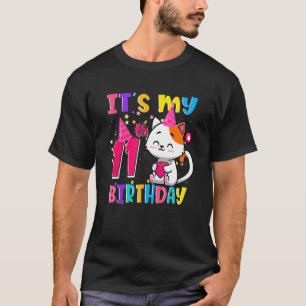 Es ist mein 11. Geburtstagsgeschenk 11 Jahre altes T-Shirt