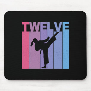 Es ist mein 12. Karate Girl Martial Arts 12 Jahr Mousepad
