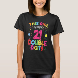 Es ist mein 21. Geburtstag, dieses Mädchen ist jet T-Shirt