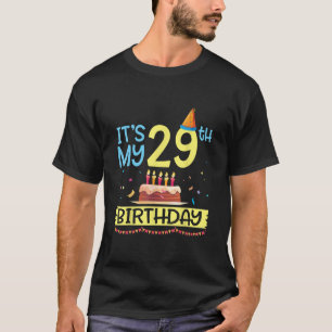 Es ist mein 29. Geburtstags-Glück 29 Jahre Vater M T-Shirt
