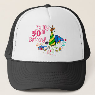 Es ist mein 50. Geburtstag (Party-Hüte) Truckerkappe
