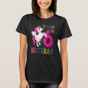 Es ist mein 6. Geburtstag Einhorn 6 Jahre alt Gebu T-Shirt