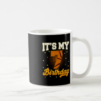 Es ist mein 7. Geburtstag Sketll Junge 7 Jahre alt Kaffeetasse