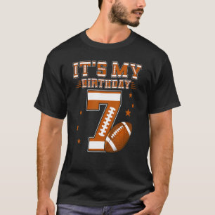 Es ist mein 7. Geburtstagskind, 7 Jahre alter Fußb T-Shirt