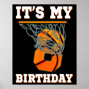 Es ist mein 8. Geburtstag Bysketbyll Boy Party 8 J Poster
