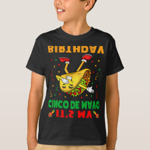 Es ist mein Cinco De Mayo Geburtstag Lustige Taco- T-Shirt
