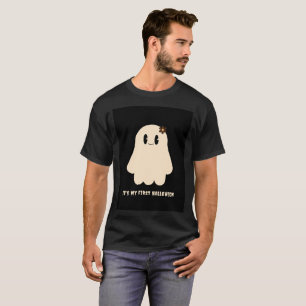 Es ist mein erster Halloween-Schwarzes XL-Kleidung T-Shirt