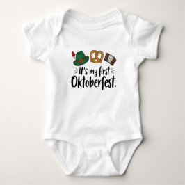 Es ist mein erstes Oktoberfest Baby Strampler