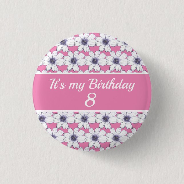 Es ist mein Geburtstag Custom Geburtstag Button (Vorderseite)