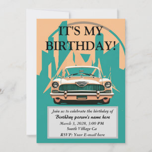 Es ist mein Geburtstag! Einladung