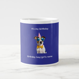 Es ist mein Geburtstag Hund – Lustiges Hunde-Gebur Jumbo-Tasse