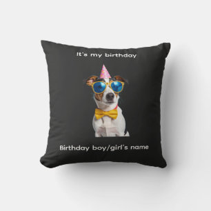 Es ist mein Geburtstag Hund – Lustiges Hunde-Gebur Kissen