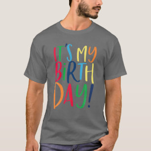 Es ist mein Geburtstag Spaß Kinder Junge und Mädch T-Shirt