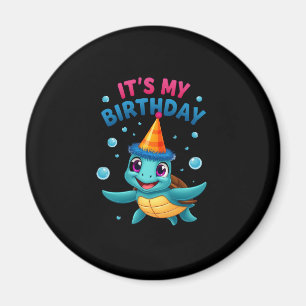 Es ist mein Geburtstag Süße Meeresschildkröte Ozea Magnet